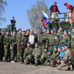 В воинской части прошла патриотическая акция «День призывника»