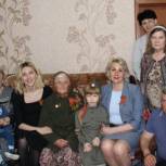 Аршинова поздравила участников Великой Отечественной войны Цивильского района