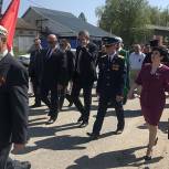 Ильдар Акчурин прошел в рядах "Бессмертного полка"
