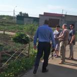 Активисты партпроекта «Городская среда»  проверили дворовые территории, благоустроенные в прошлом году в Лукоянове
