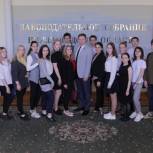 Артем Баранов организовал экскурсию по Законодательному собранию для студентов Нижегородского губернского колледжа