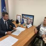 Большая часть обращений граждан бывает  решена в ходе приема депутата
