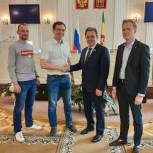 Валерий Лидин встретился с наставником проекта «ПолитСтартап»