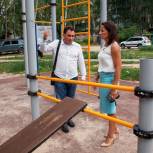 Партийцы обратились к председателю городской Думы Арзамаса с вопросом закрепления не числящихся на балансе города детских площадок