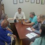 Прием депутата завершился субботником