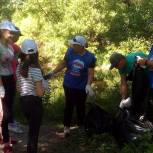 Домодедовские партийцы приняли участие в акции «День очистки водоемов»