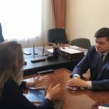 Иван Квитка провел беседу с участницей кадрового проекта «ПолитСтартап»
