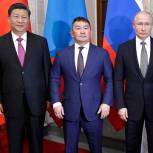 Путин: Россия заинтересована в улучшении транспортной взаимосвязи с Монголией и Китаем