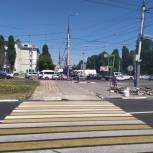 Партийцы Левобережного района проконтролируют качество ремонтных работ на тротуарах