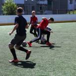 В Октябрьском прошла футбольная неделя по партпроекту «Детский спорт»