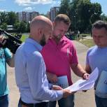 В Пушкине в рамках партийного проекта «Детский спорт» прошла встреча-обсуждение реконструкции ФСК