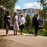 Депутаты Госдумы посетили  набережную, отремонтированную в рамках партийного проекта «Городская среда»