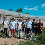 «Молодая Гвардия» провела экологическую акцию на берегу Волги