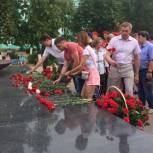 Дзержинск присоединился к Всероссийской военно-патриотической акции «Горсть памяти»  