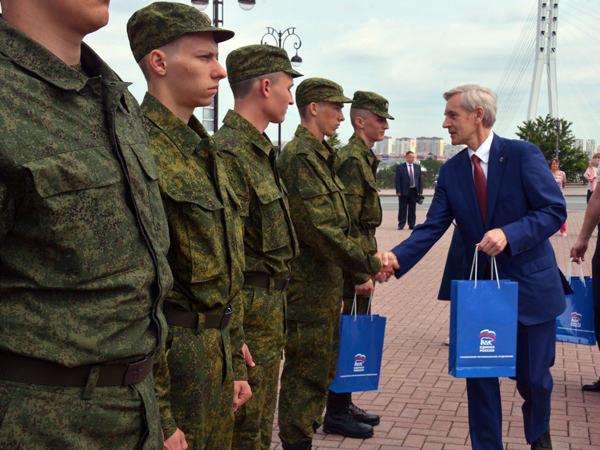 Отбор в президентский полк