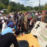 Нижегородские партийцы открыли памятник советским воинам-освободителям Польши от фашистов