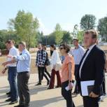 Комиссия оценила выполненную работу по благоустройству пляжа в микрорайоне Молитовский затон