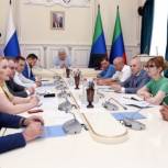 Хизри Шихсаидов провел совещание по вопросу контроля за ремонтом дорог