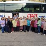 Партийцы организовали для ветеранов экскурсию на озеро Светлояр 