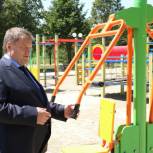 Депутат Госдумы Алексей Ткачев побывал в Тихорецке на новых объектах партийного проекта «Городская среда»
