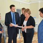 Лариса Лазутина помогла переоснастить кабинеты образовательных учреждений в Звенигороде