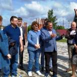Депутаты Госсовета посетили строящиеся объекты в посёлке Яр