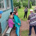 Татьяна Пахомова обсудила с жителями двух деревень Дновского района наиболее важные вопросы