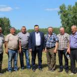 Виктор Бамбух с рабочим визитом посетил Купинский район