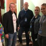В Ивантеевке группа партийного контроля осмотрела подъезд по адресу ул. Маяковского д.9 