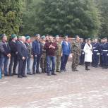 В Жуковском районе партийцы приняли участие в мероприятиях в честь Дня ВДВ
