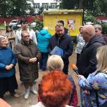 Единороссы Сергиева Посада провели выездную встречу с жителями