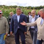 Николай Любимов ознакомился с ходом проведения уборочной кампании