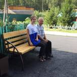 В Каратузском районе в рамках «Городской среды» благоустроили шесть дворов