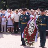 В Курской области почтили память экипажа подводного ракетного крейсера «Курск»