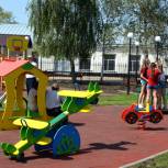 В Воробьевке открыли парк культуры и отдыха