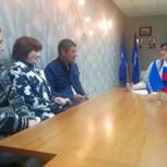 В Лабытнанги руководитель общественной приемной встретилась с жителями города