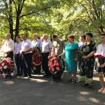 В Железнодорожном округе почтили память участников Курской битвы 