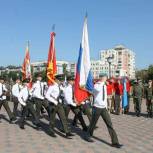 Около 500 жителей Ленинского района приняли участие в мероприятии в честь Дня государственного флага и Дня офицера