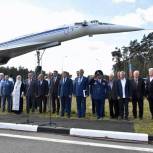 Жуковские партийцы приняли участие в открытии памятника самолёту Ту-144 
