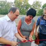 При поддержке Лобач и Балаклавского муниципалитета на 7 км открылась детская площадка