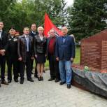 В селе Онор торжественно открыли аллею Памяти жителей села, участвовавших в Великой Отечественной войне.