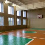 В Вышеславской школе окончен ремонт спортзала в рамках партпроекта «Детский спорт»