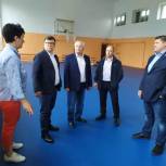 Спортивный зал в Воскресенской школе Некоузского района отремонтировали в рамках партпроекта «Детский спорт»