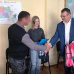 Партиец поможет с установкой спортивной площадки в саратовском дворе
