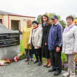 В деревне Падерина появился памятный знак труженикам тыла