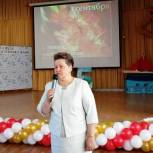 Татьяна Дроздова дала старт новому учебному году в средней школе №15 города Калуги