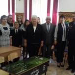 «Парта Героя» появилась в Чернухинской средней школе