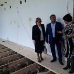 Ремонт спортивного зала Новодеревенской школы завершит новый подрядчик