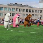 Школьный стадион открыли в Ижевске