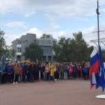 Россошанские партийцы приняли участие в «Кроссе нации» 
